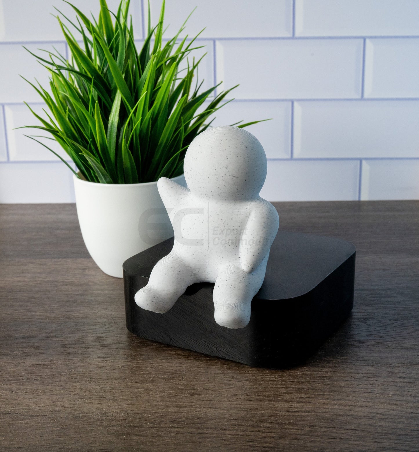 Chunky People Small Set - Custom Figurine in Stone Marble Plastic