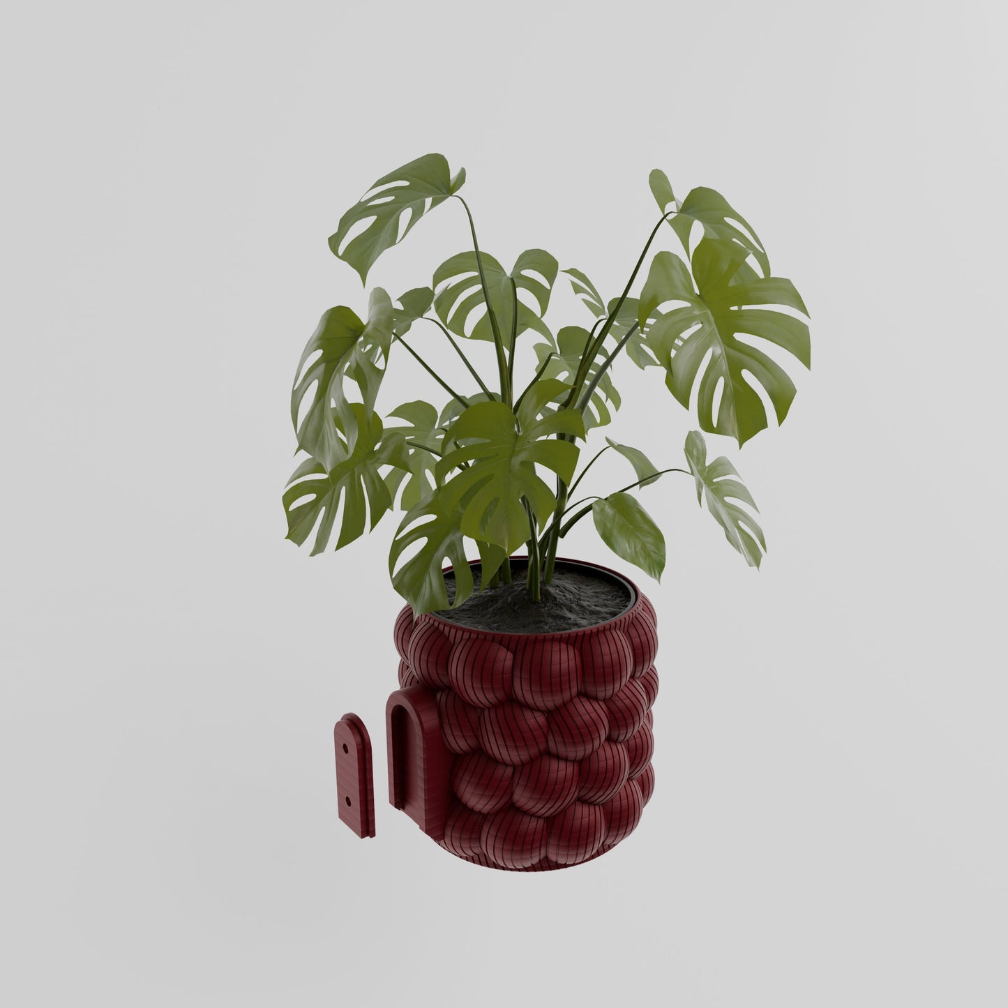 GoodBuy.ai 3D Printed Wall Pot - Elegant Home Décor Accent Piece