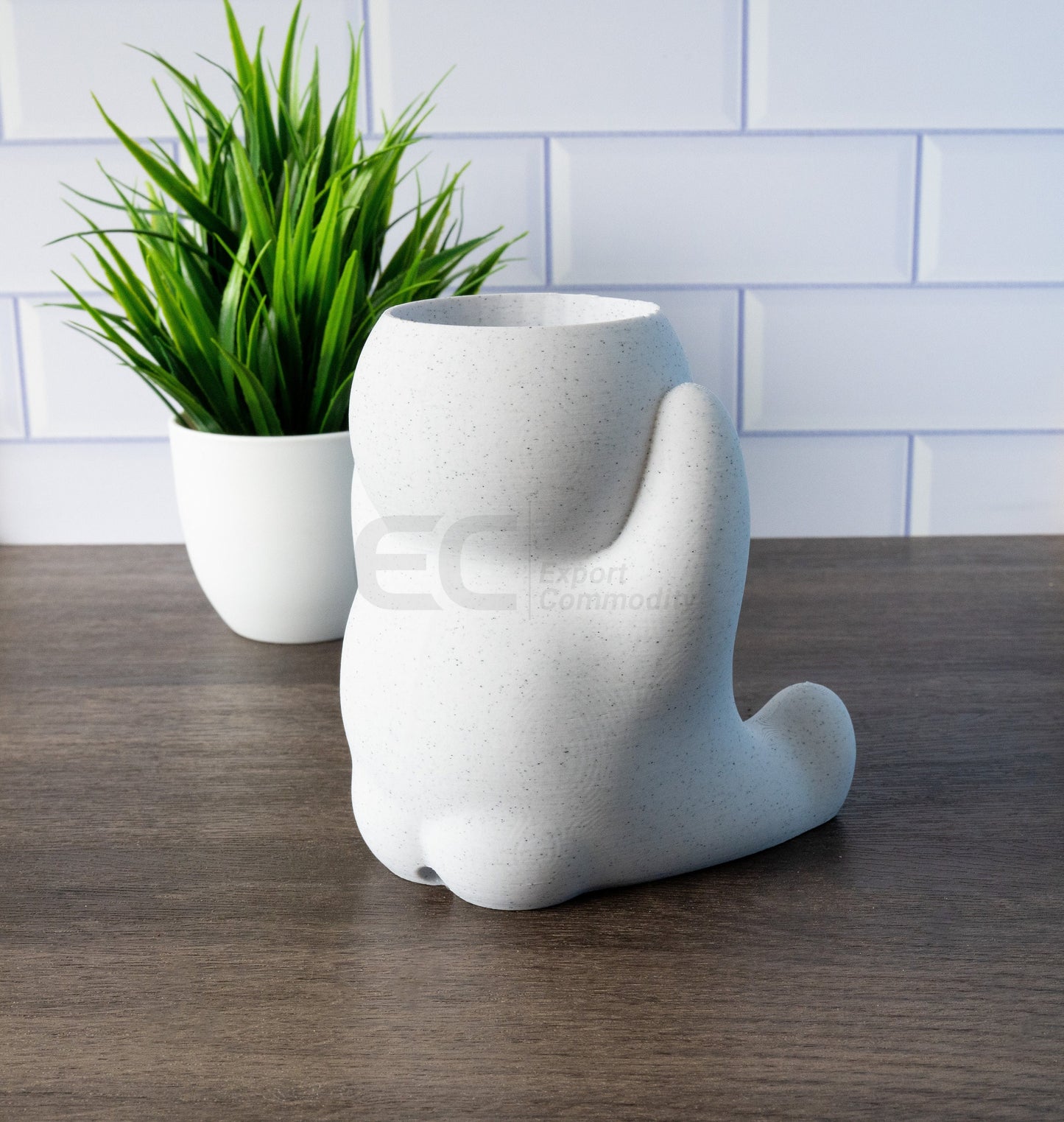 Chunky People 03 - Custom Figurine in Stone Marble Plastic