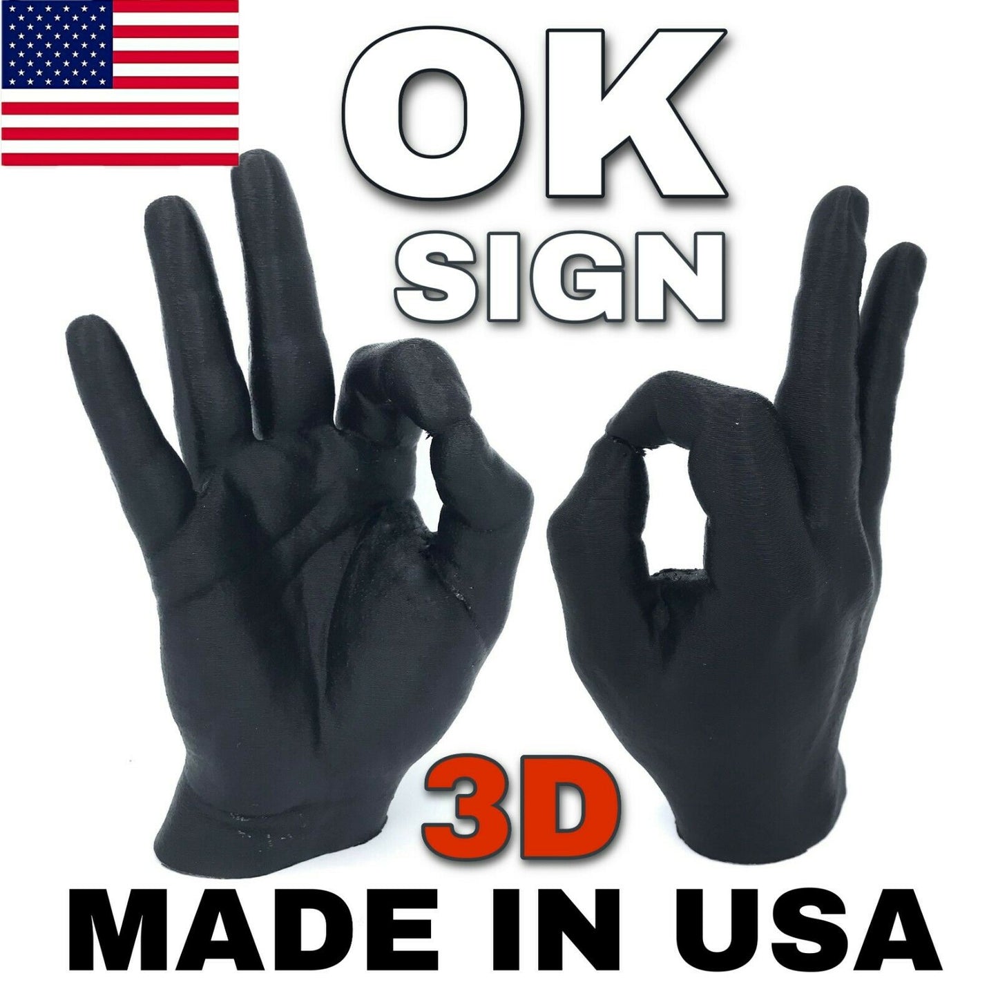 👌👊😂OK HANDSIGN MEME 3D PRINTED CIRCLE GAME OK SYMBOL PUNCH UR FRIENDS ALL DAY
