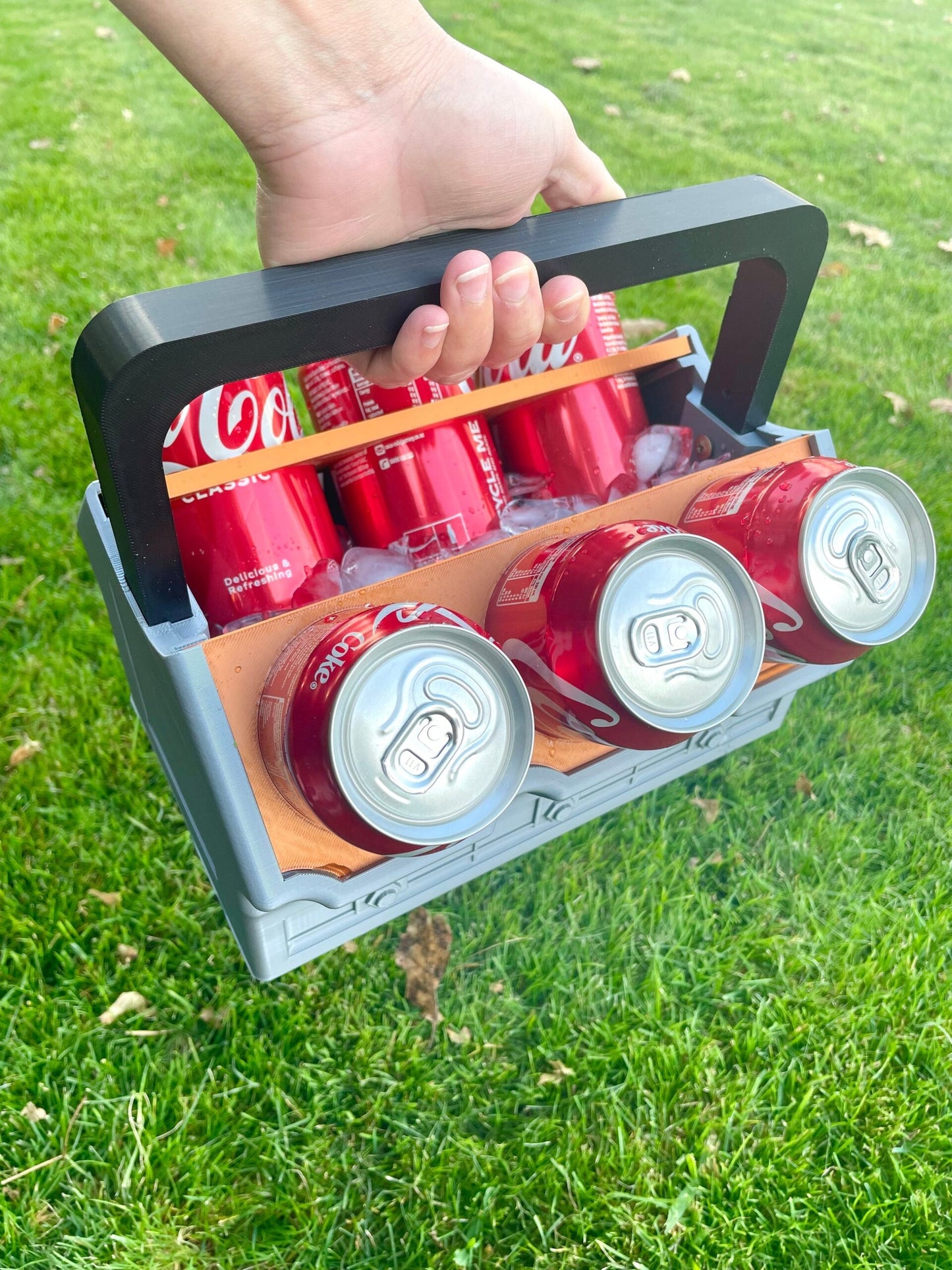 V6 Motor Can Holder Cooler by GoodBuy.ai – 3D Printed Made in the USA