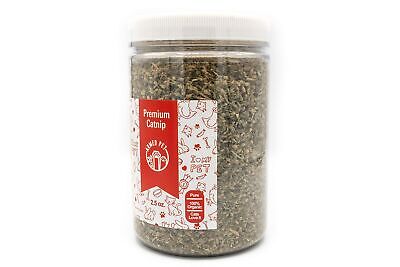 ArmedPet Premium Catnip, Infused with Essential Organic Potent Nepetalactone Cat Nip Treats 2.5 oz