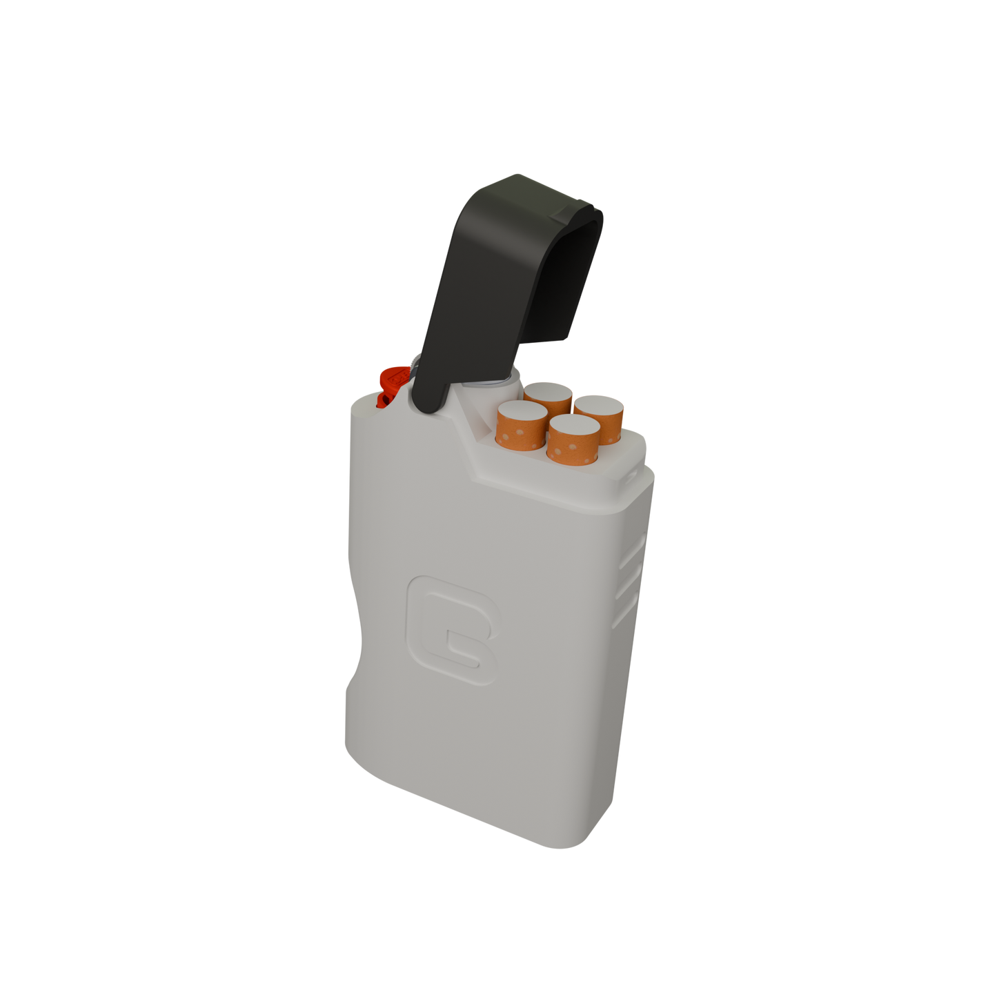 SmokeDock: The Original Pocket-Sized Lighter & Joint Holder – Smell-Proof, Magnetic, Made in USA