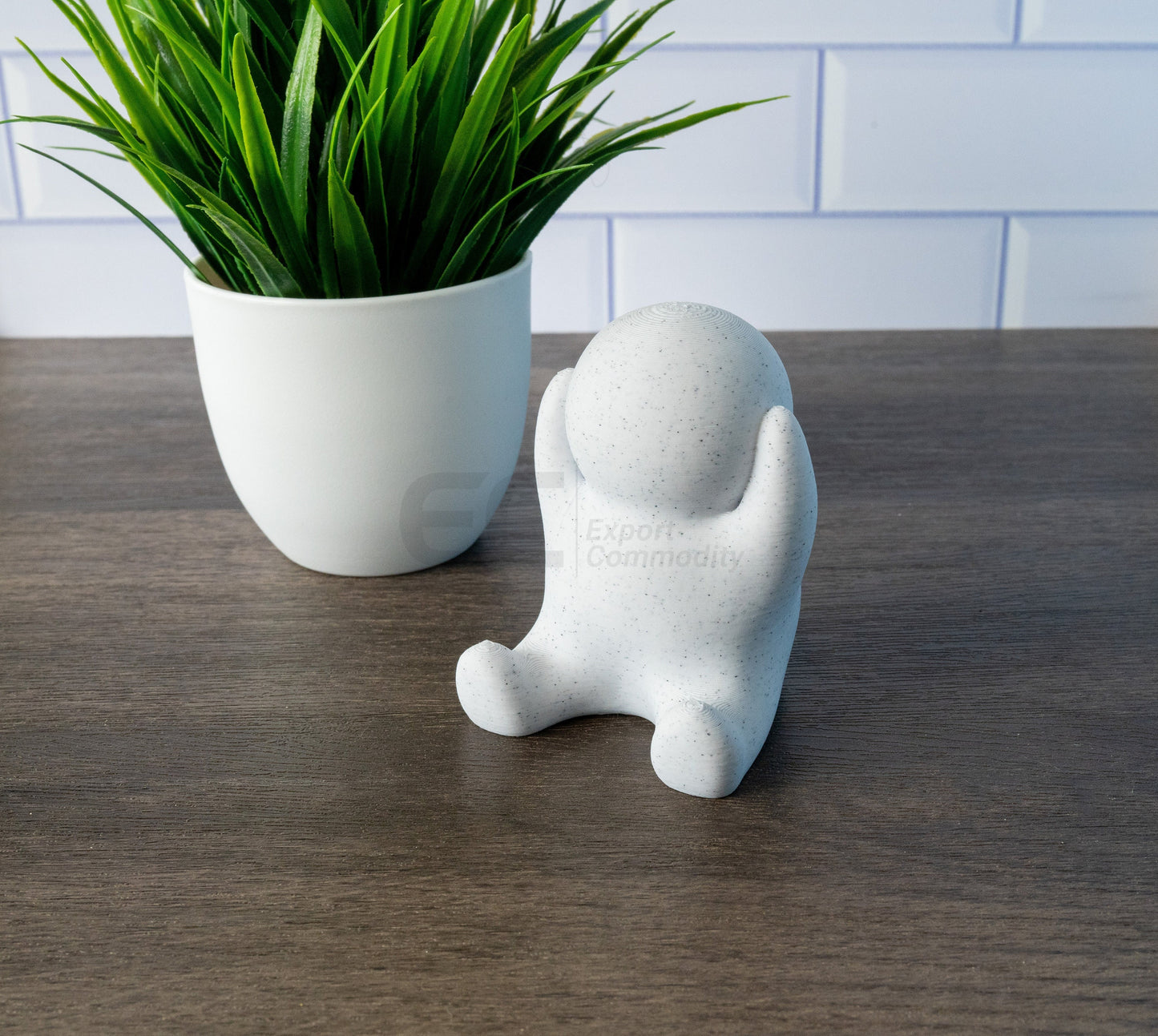 Chunky People Small Set - Custom Figurine in Stone Marble Plastic