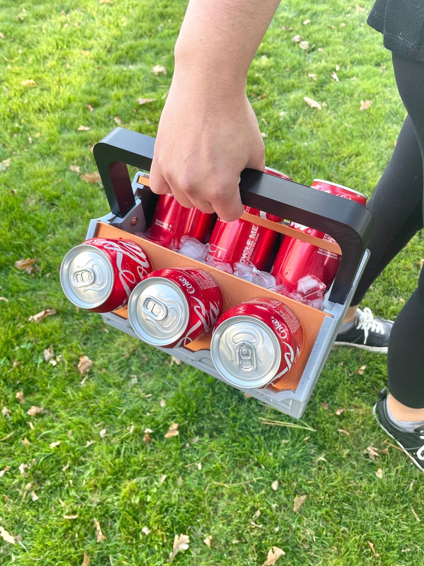 V6 Motor Can Holder Cooler by GoodBuy.ai – 3D Printed Made in the USA