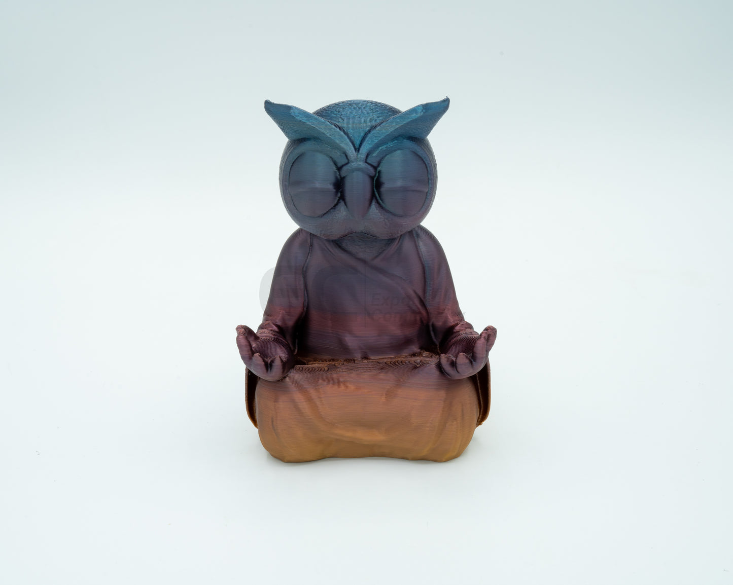 Whimsical Wisdom: 3D Printed Zen Owl - Your Meditative Companion