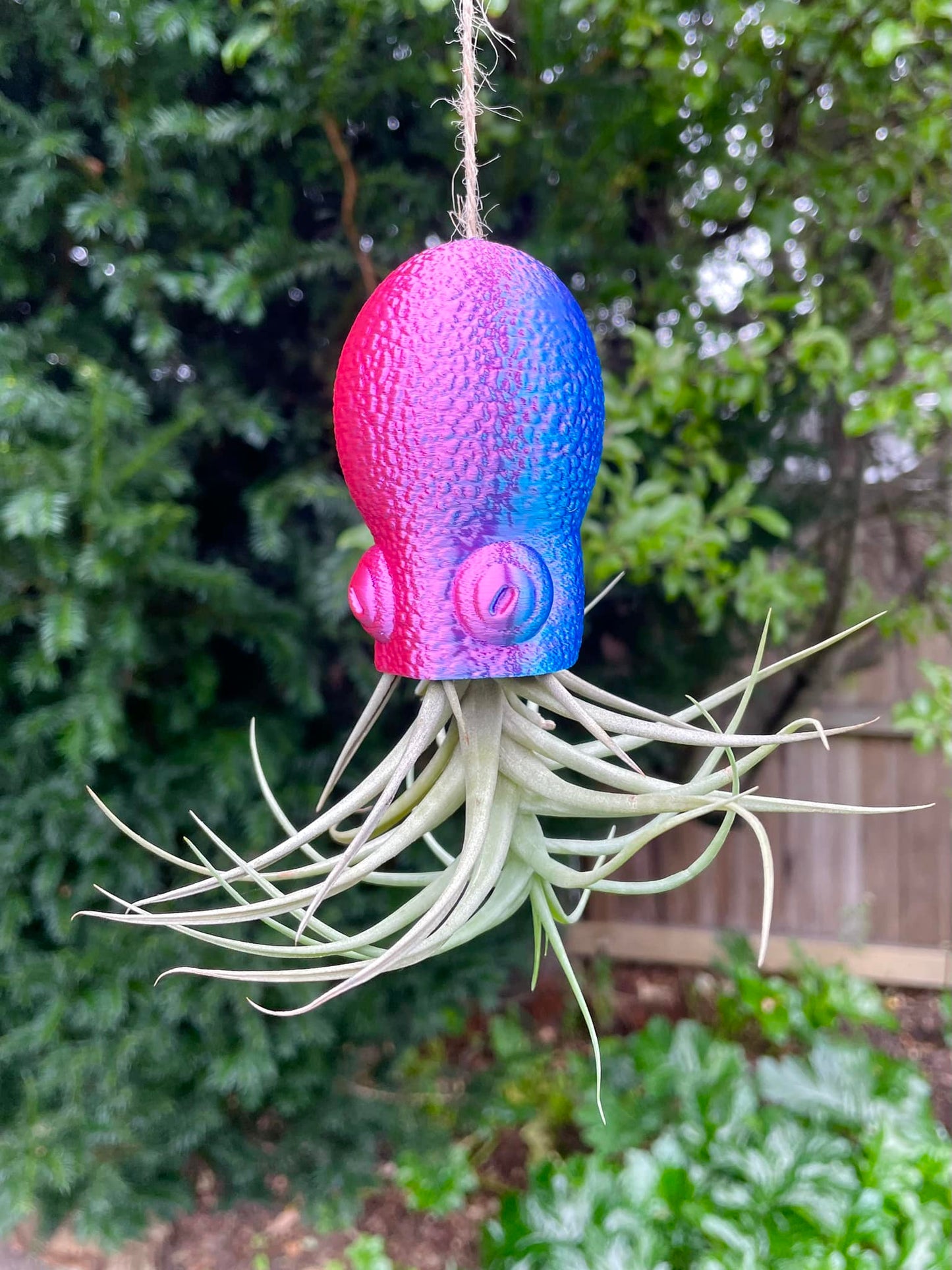 Tentacle Tranquility: 3D Printed Octopus Hanging Planter - Your Botanical Buddy