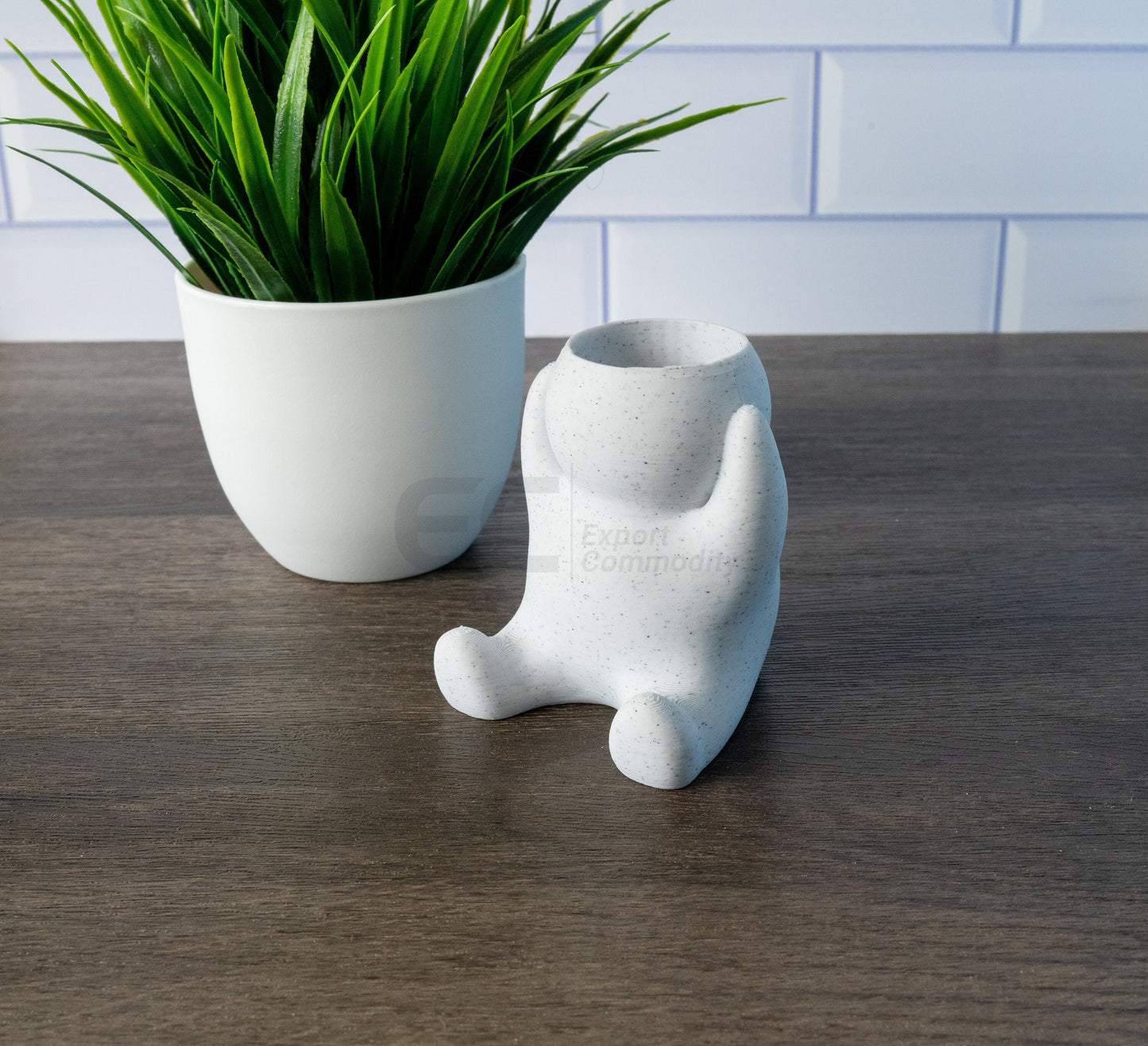 Chunky People Small Set - Custom Figurine in Stone Marble Plastic