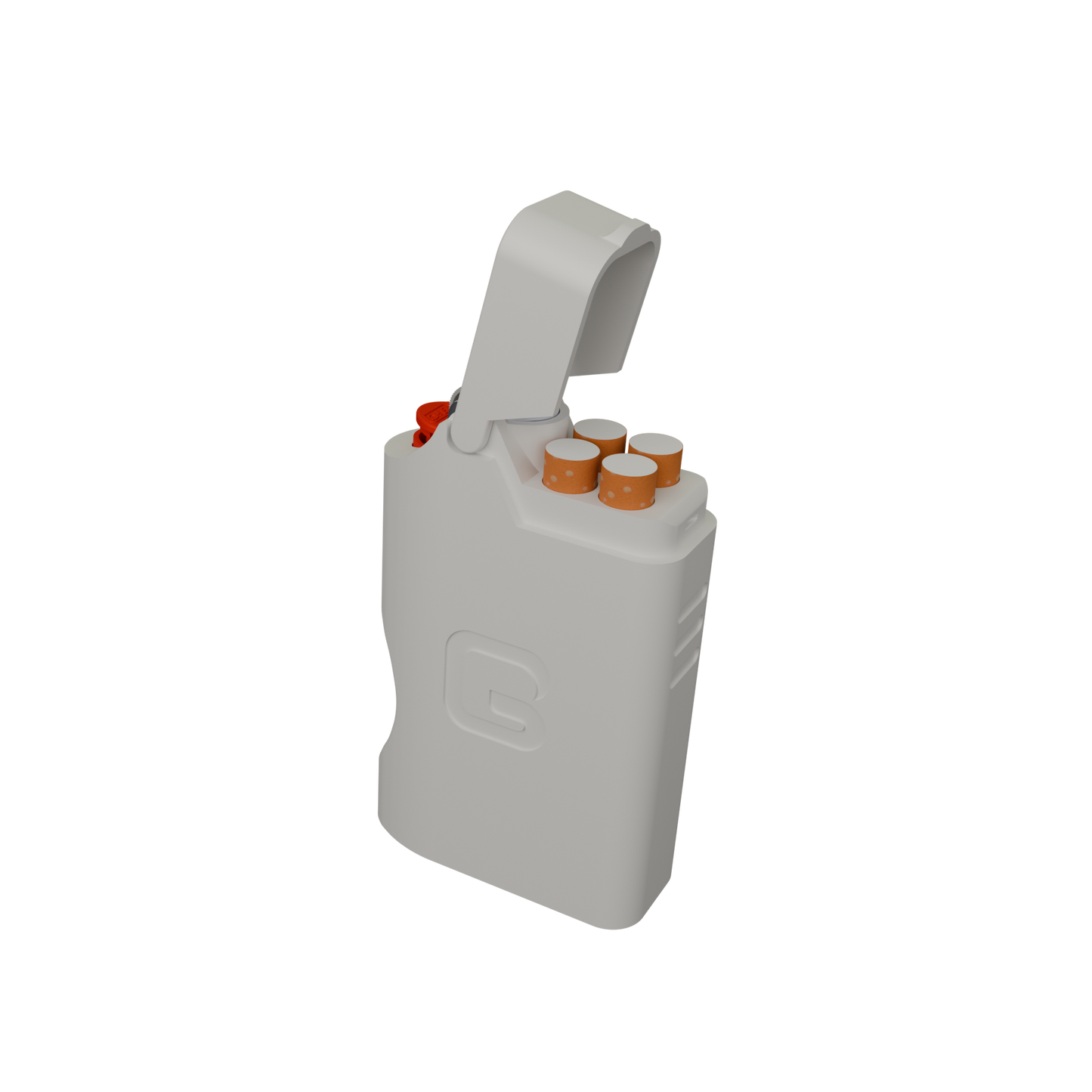SmokeDock: The Original Pocket-Sized Lighter & Joint Holder – Smell-Proof, Magnetic, Made in USA