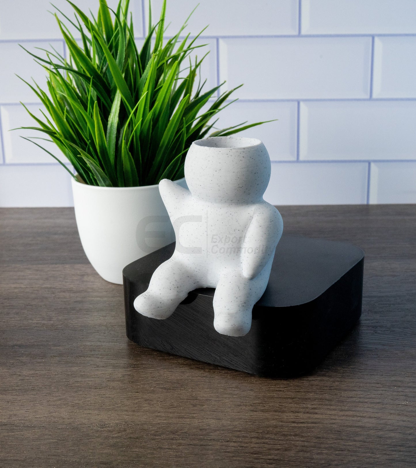 Chunky People Small Set - Custom Figurine in Stone Marble Plastic