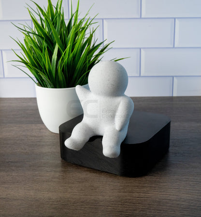 Chunky People Small Set - Custom Figurine in Stone Marble Plastic