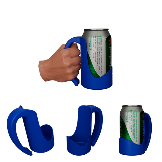 iCanHandle – Can Holder Handle for 12oz Standard Cans, Perfect for Beer, Energy Drinks, Sodas | 3D Printed (12oz Standard)