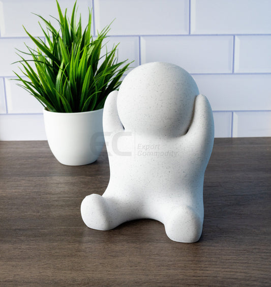 Chunky People 01 - Custom Figurine in Stone Marble Plastic