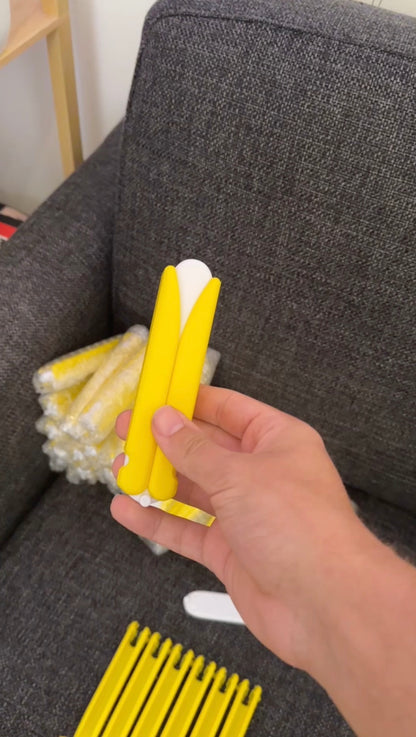 Toy Fake Prop Plastic Knife BananaSong - The Banana Balisong blade from TikTok Viral Video