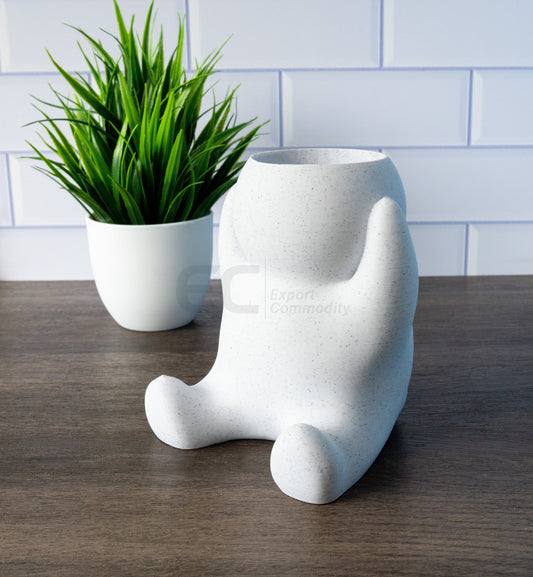 Chunky People 03 - Custom Figurine in Stone Marble Plastic