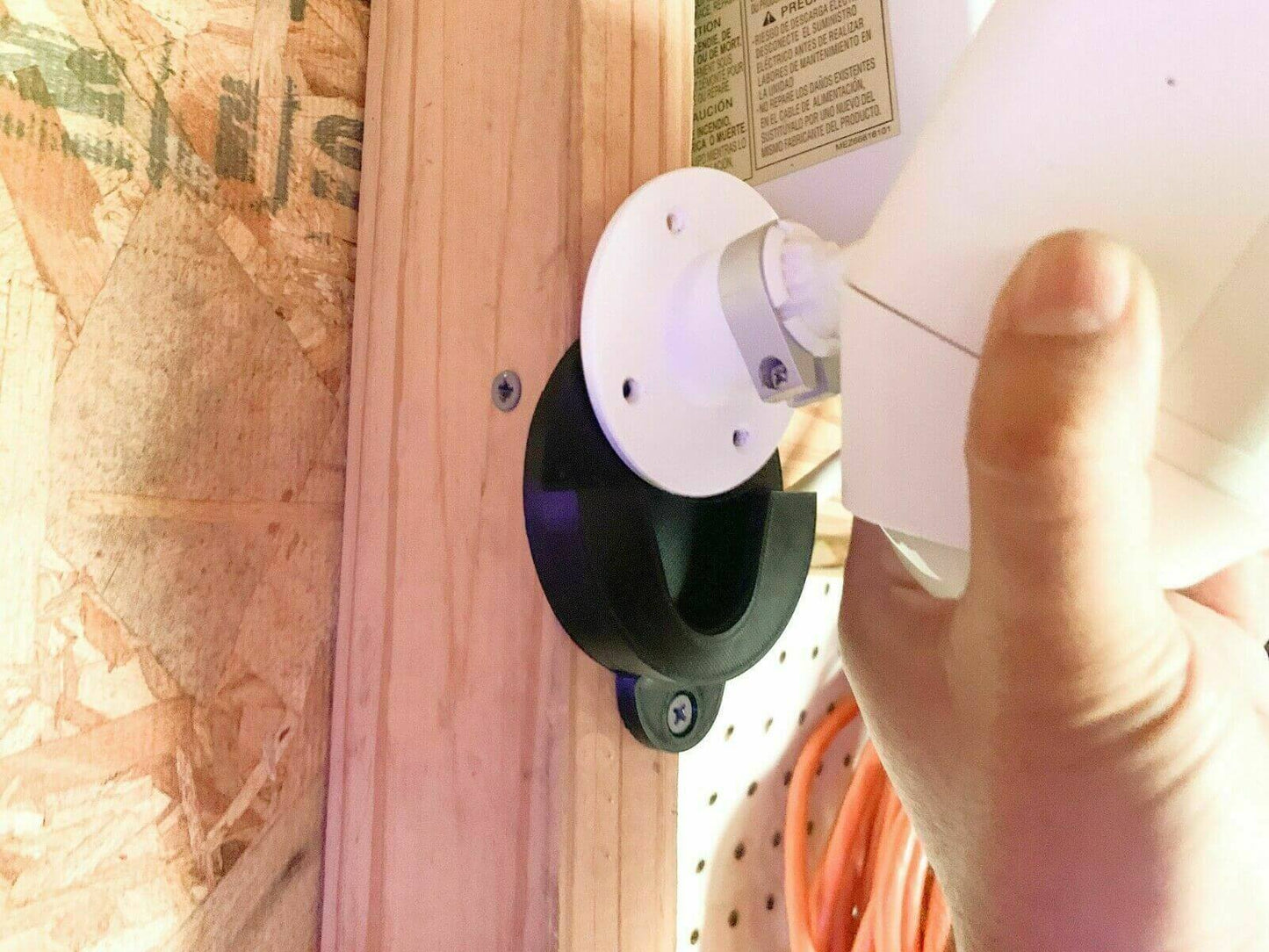2 Ring Spotlight Camera Quick Release Holder 3D Printed Made in the US