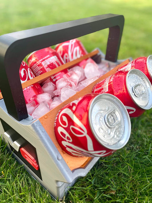 V6 Motor Can Holder Cooler by GoodBuy.ai – 3D Printed Made in the USA